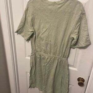 Old Navy Light Green Midi Dress